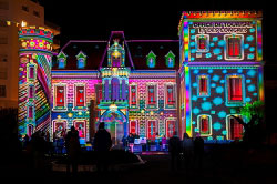 Светвое шоу «Biarritz en Lumieres». Франция, Биарриц. Турфирма ТАЛОРА.
