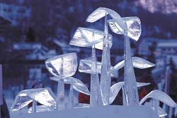 Фестиваль снежных и ледяных скульптур в Валуаре, Франция. Турфирма ТАЛОРА.