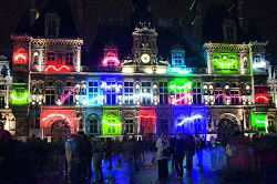 Nuit Blanche. Париж, Франция. Турфирма ТАЛОРА.